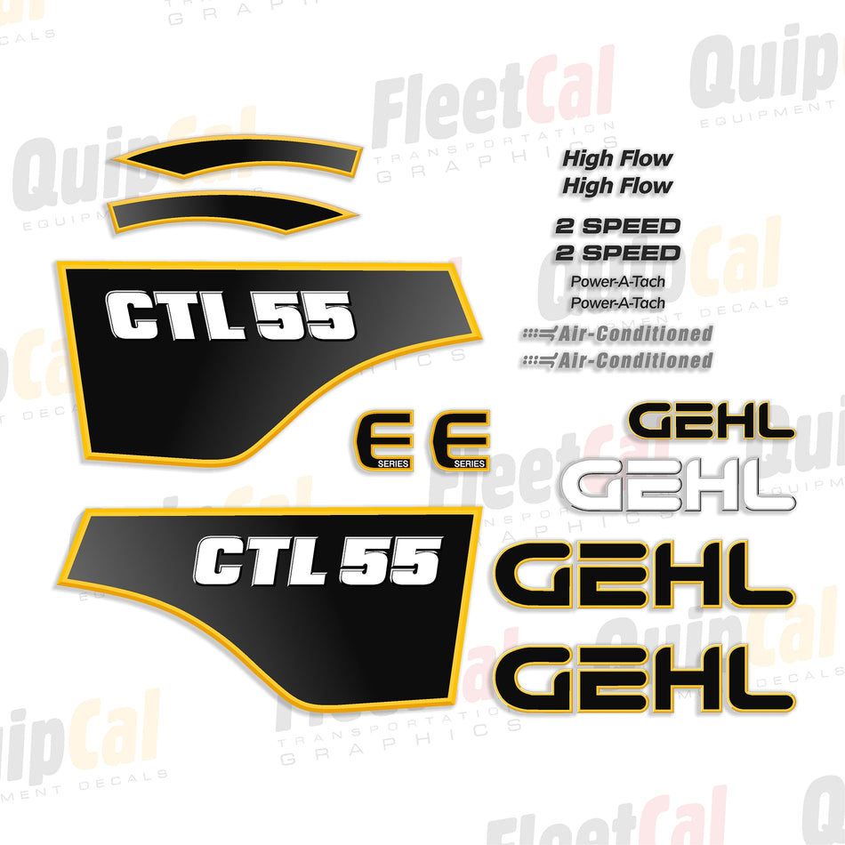 Gehl Compact Track Loader Decals