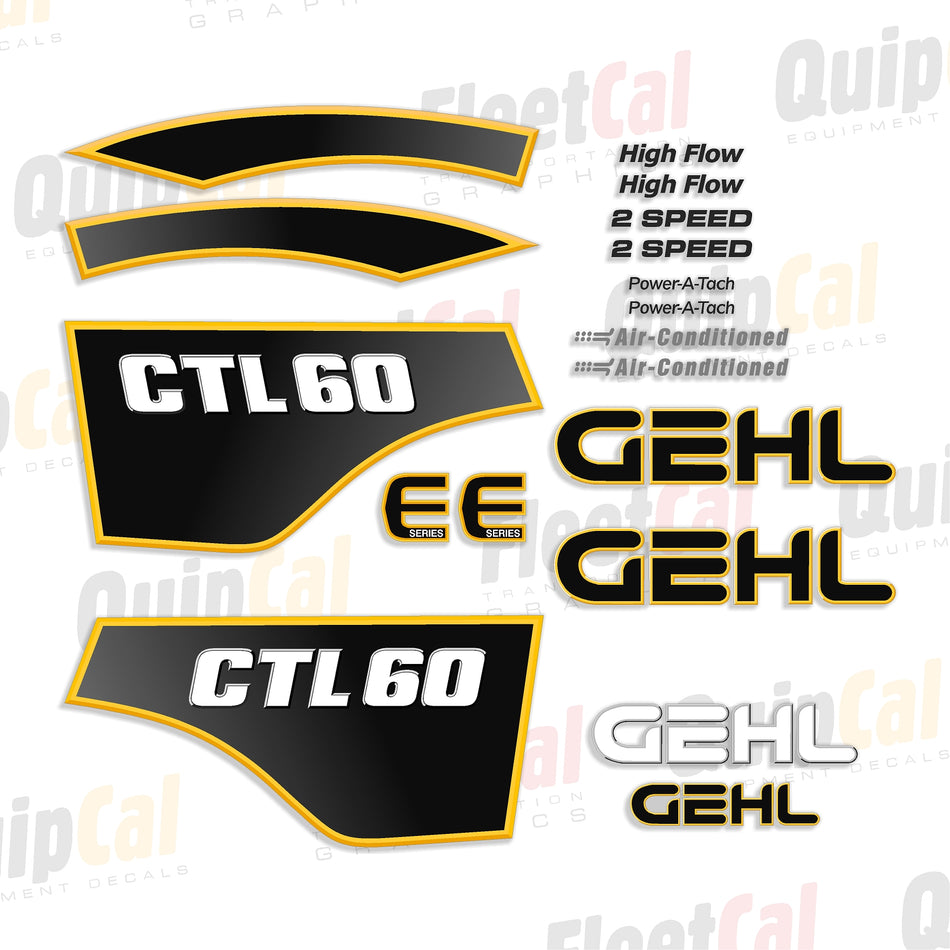 Gehl Compact Track Loader Decals