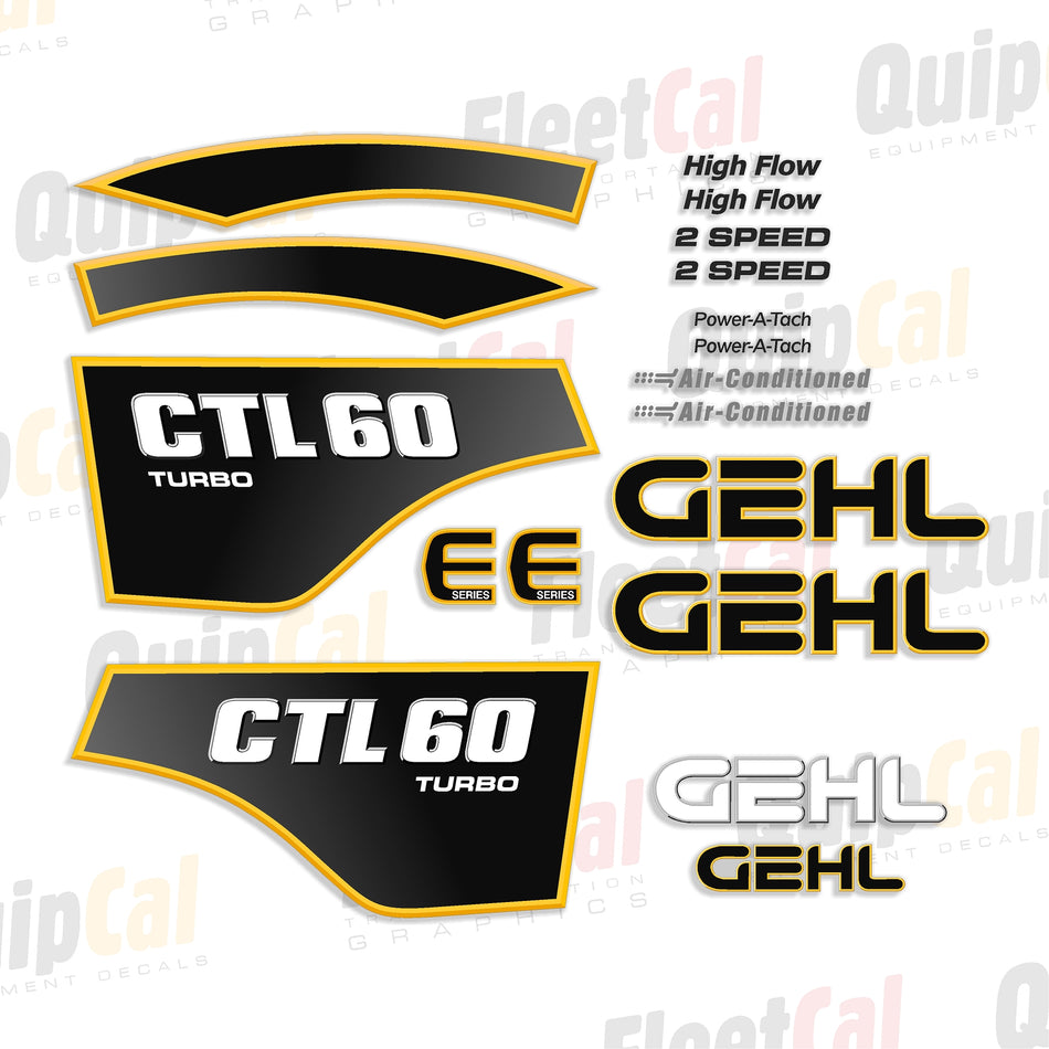 Gehl Compact Track Loader Decals