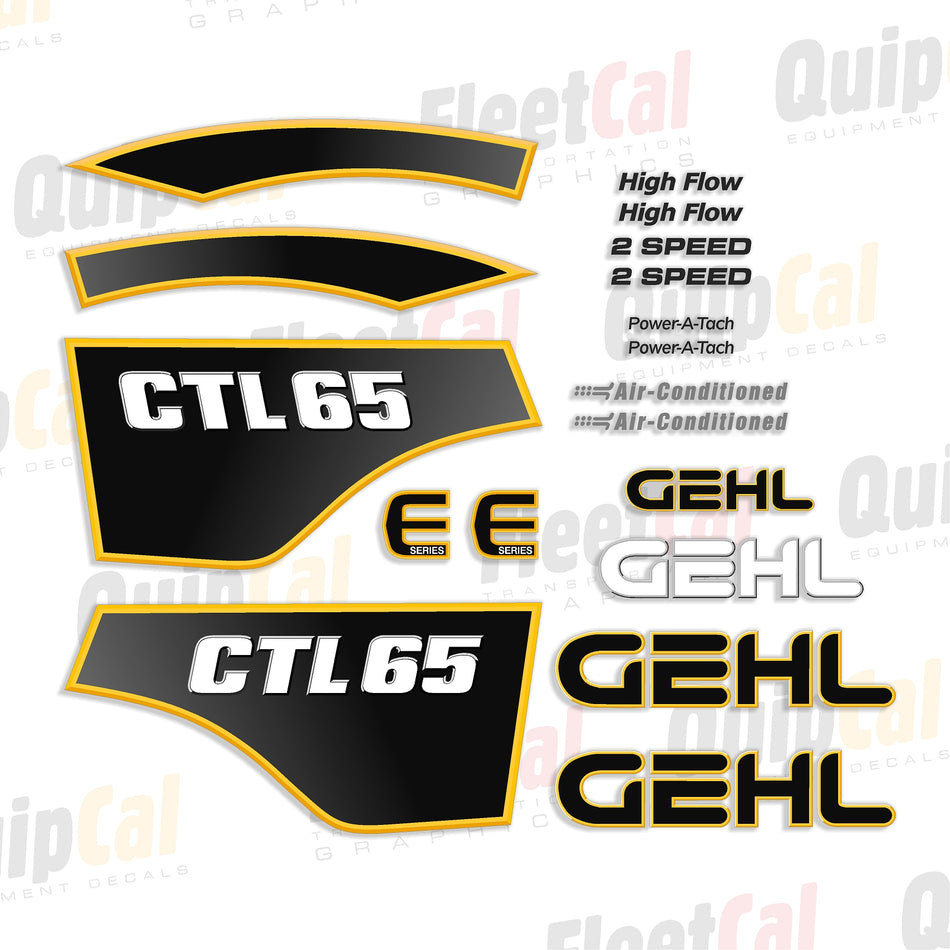 Gehl Compact Track Loader Decals