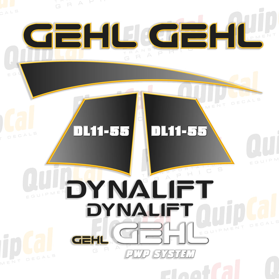Gehl Telehandler Decals
