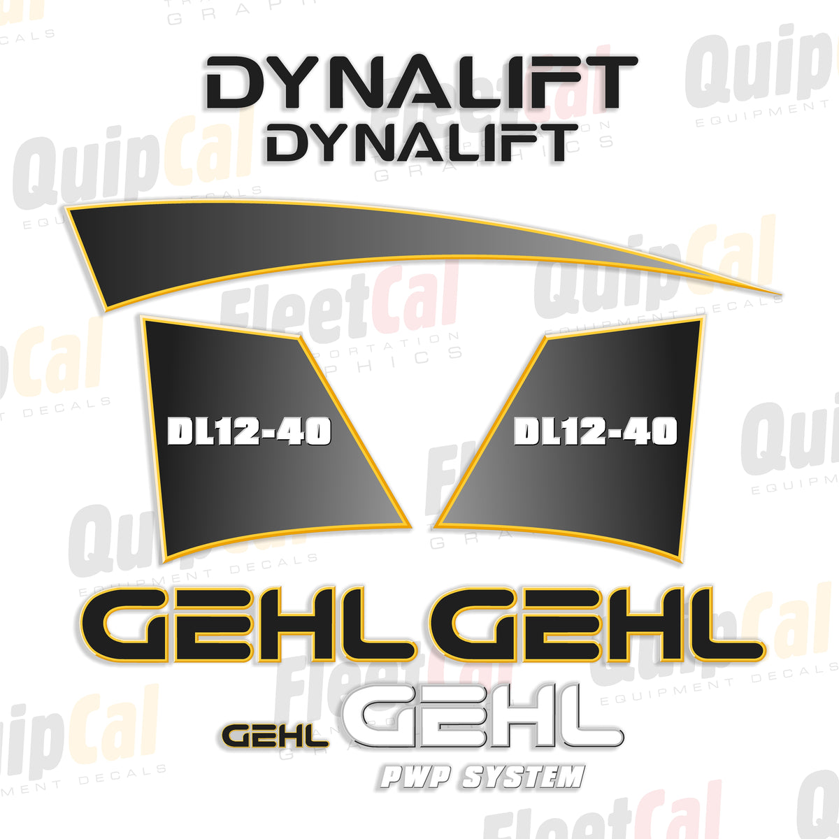 Gehl Telehandler Decals
