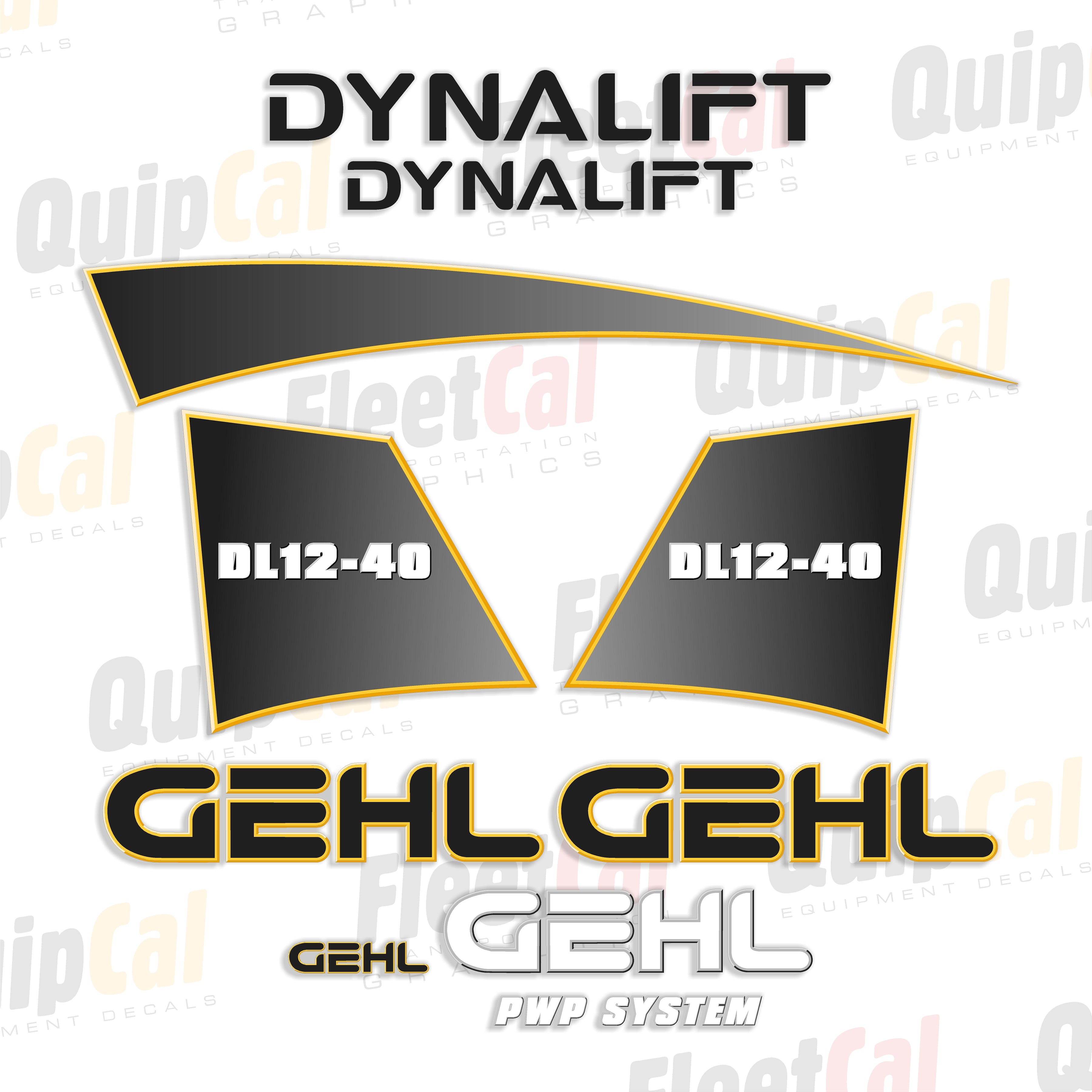 Gehl Telehandler Decals