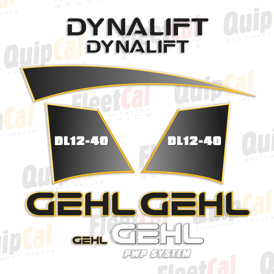 Gehl Telehandler Decals