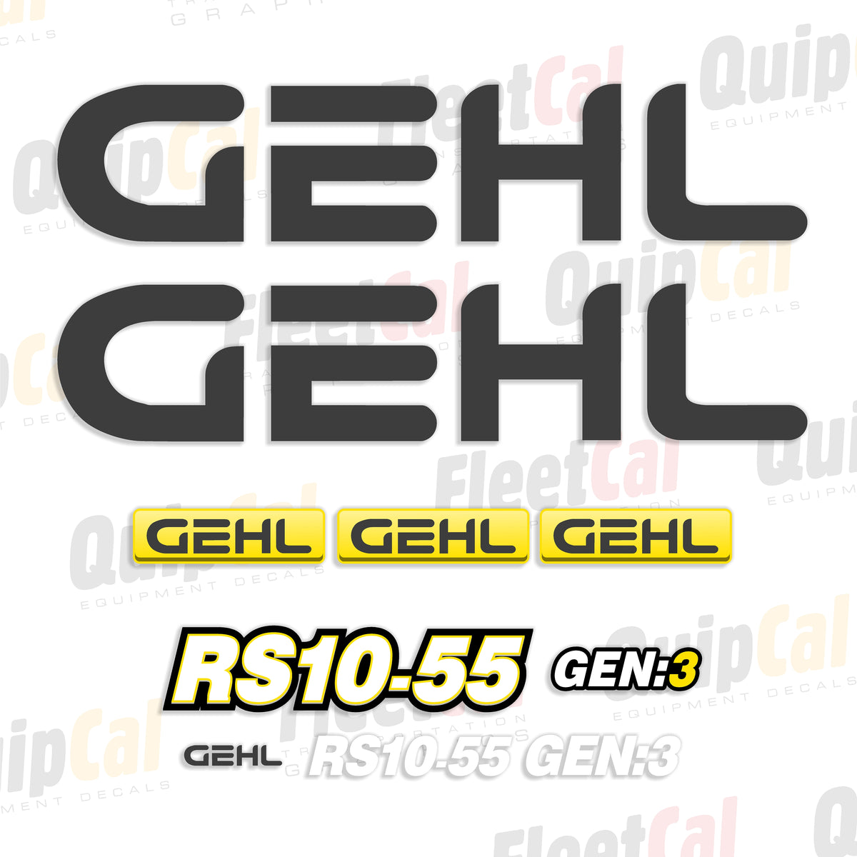 Gehl Telehandler Decals