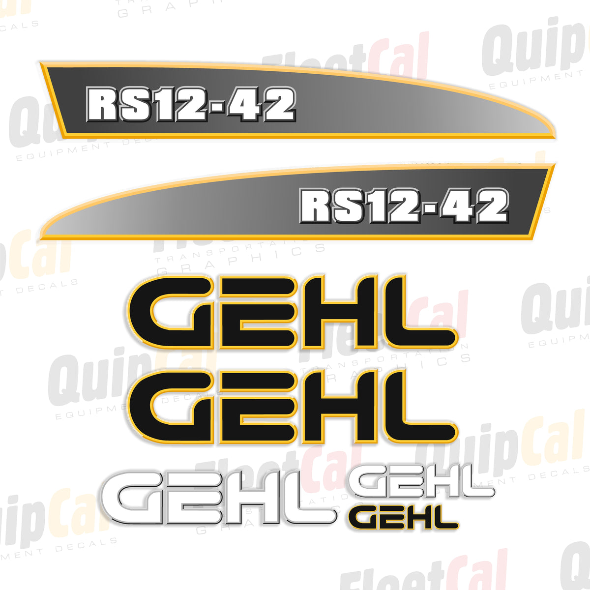 Gehl Telehandler Decals