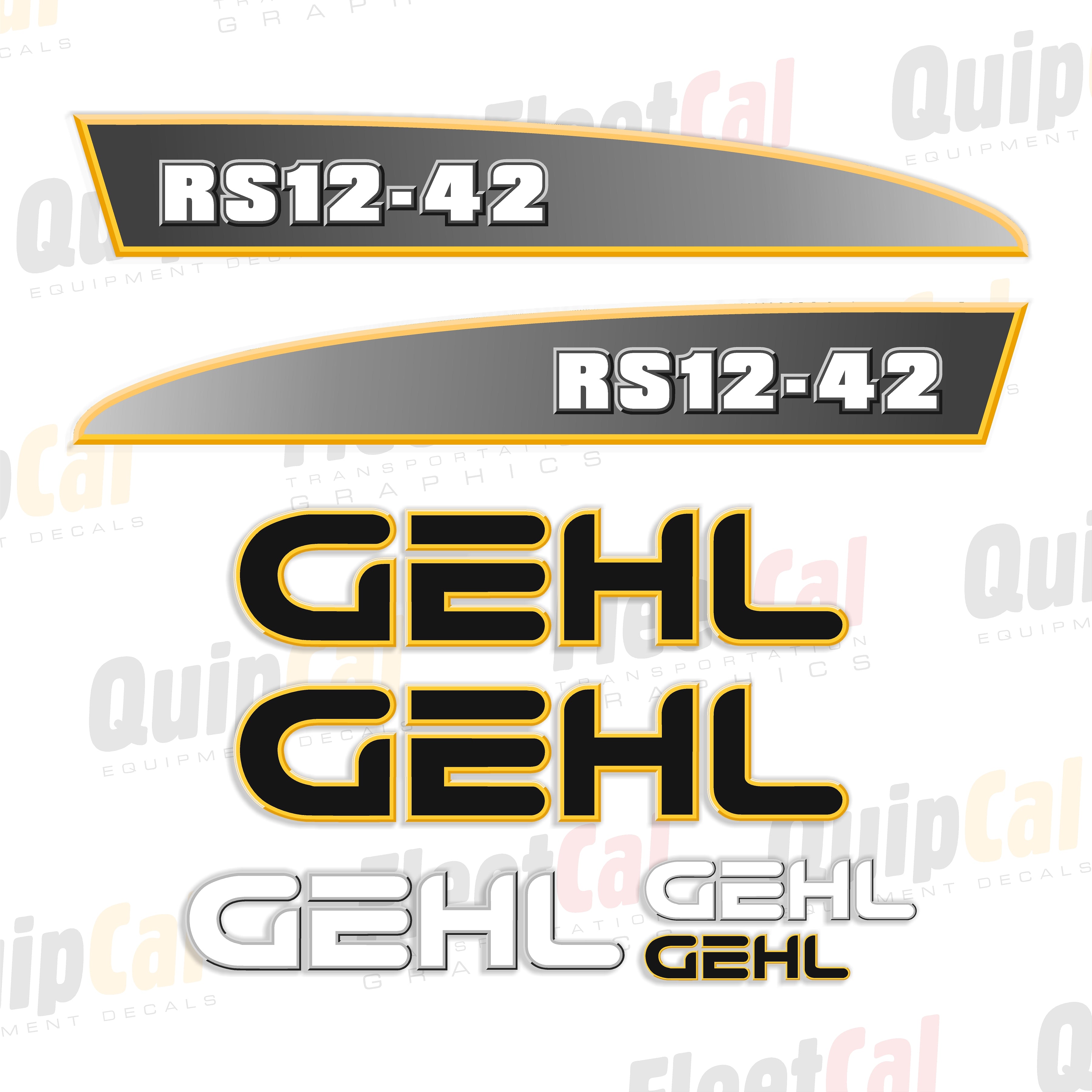 Gehl Telehandler Decals