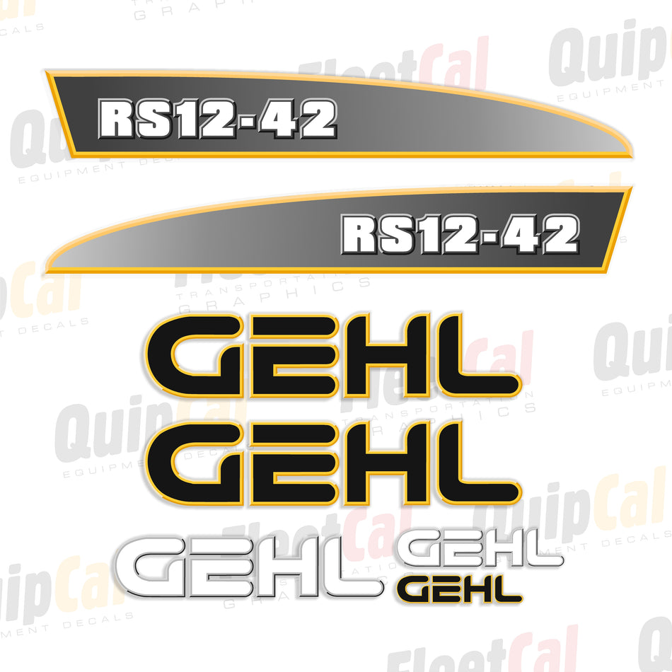 Gehl Telehandler Decals