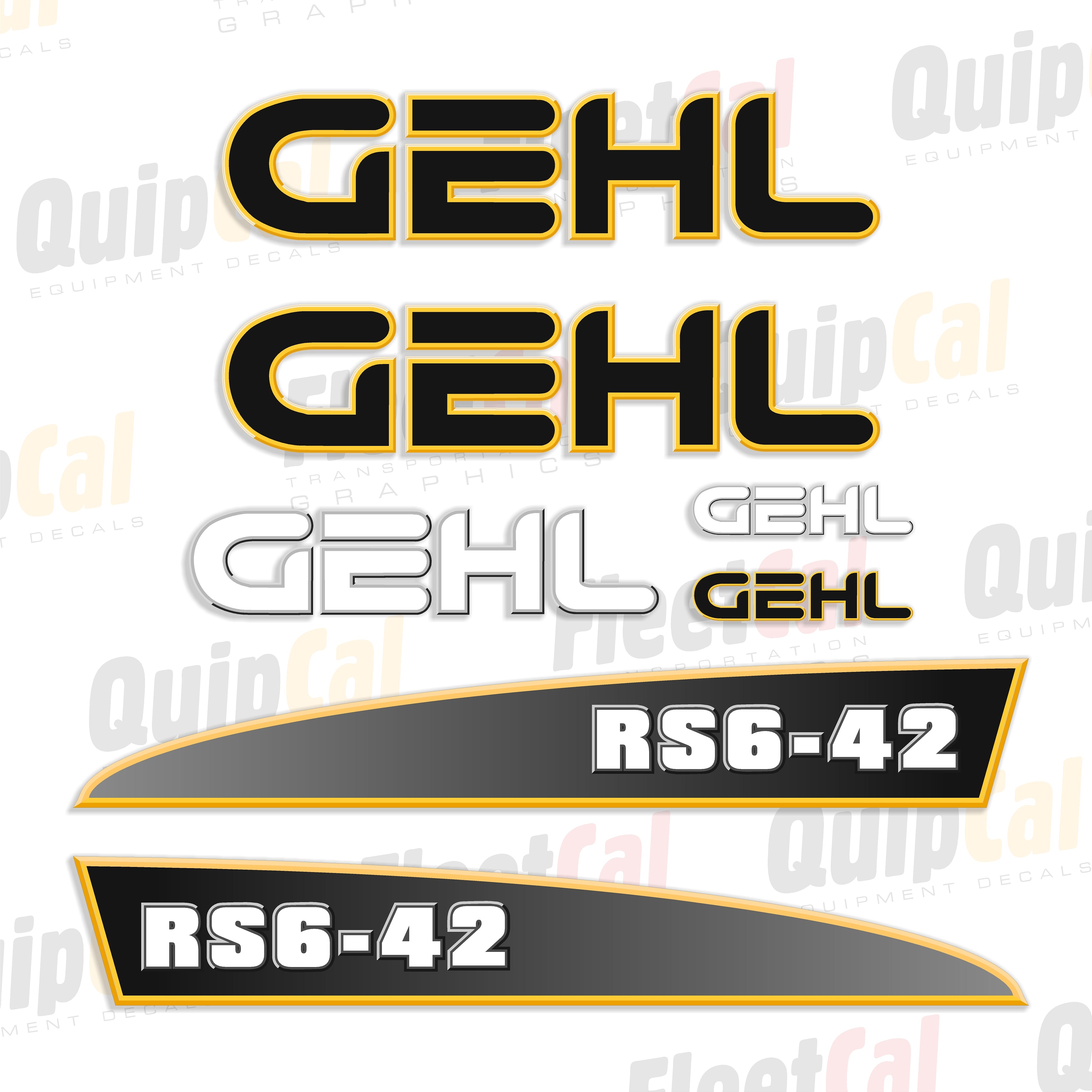 Gehl Telehandler Decals