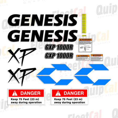 Genesis Shear Decals