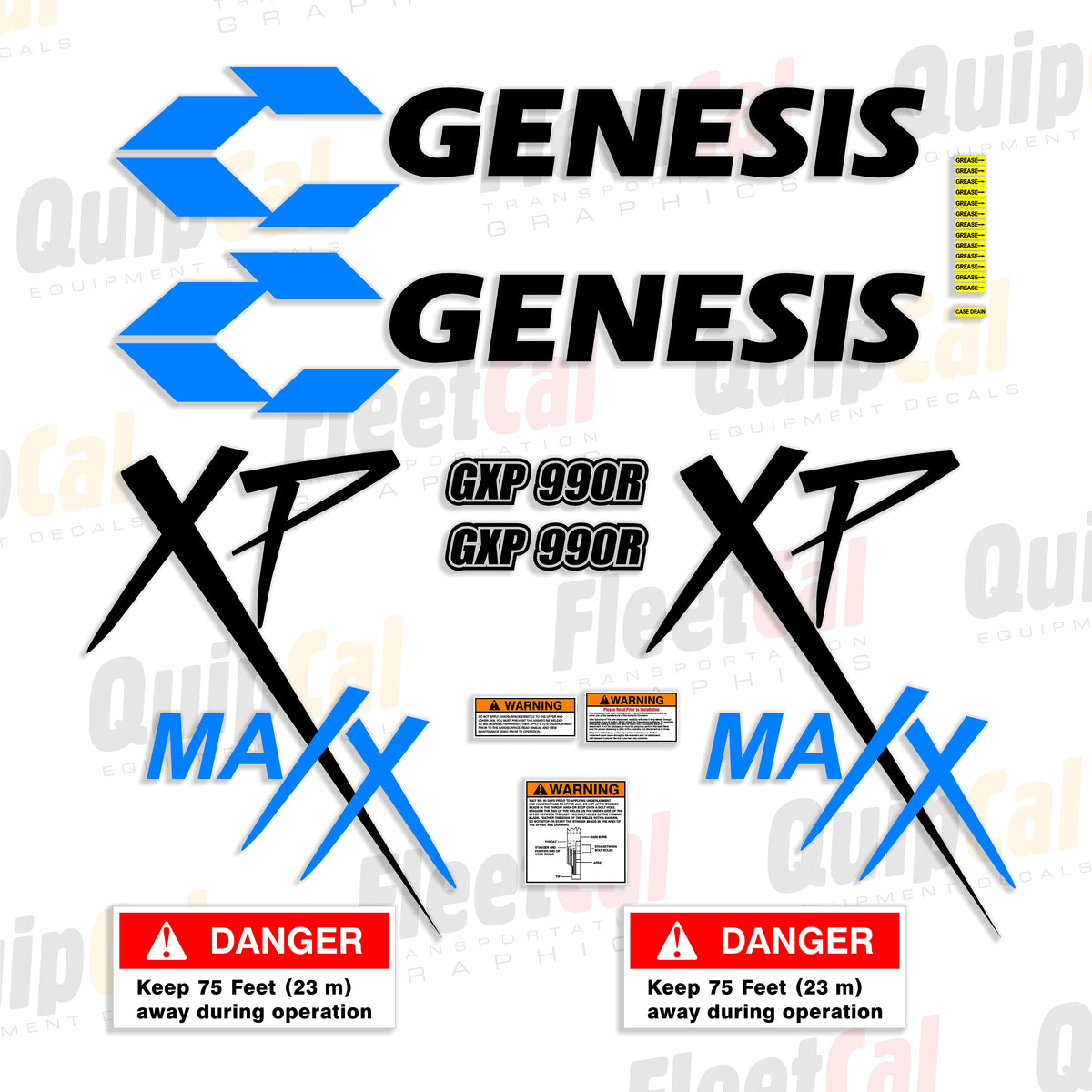 Genesis Shear Decals