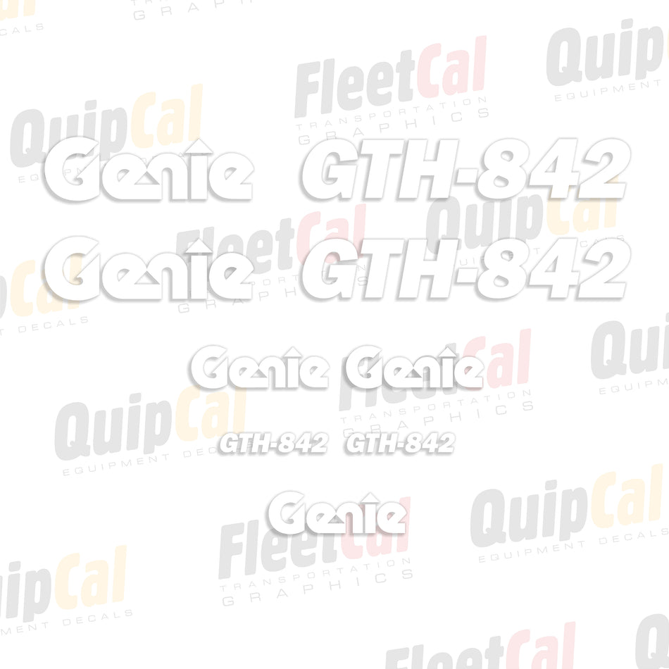 Genie Telehandler Decals