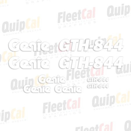 Genie Telehandler Decals