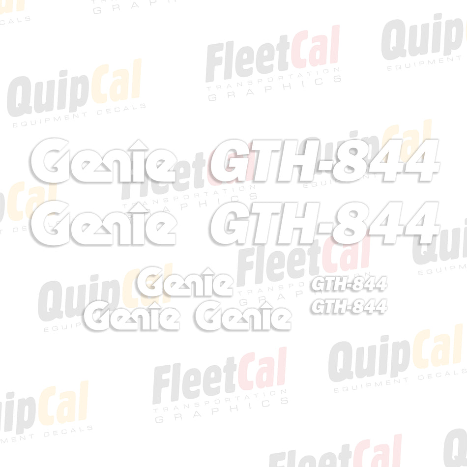 Genie Telehandler Decals