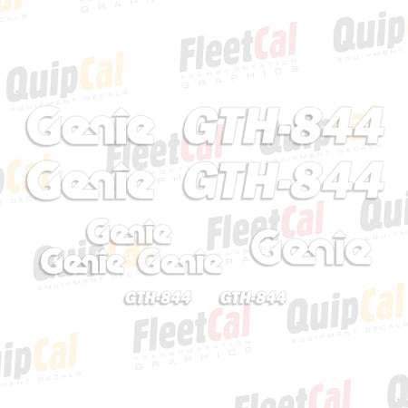 Genie Telehandler Decals