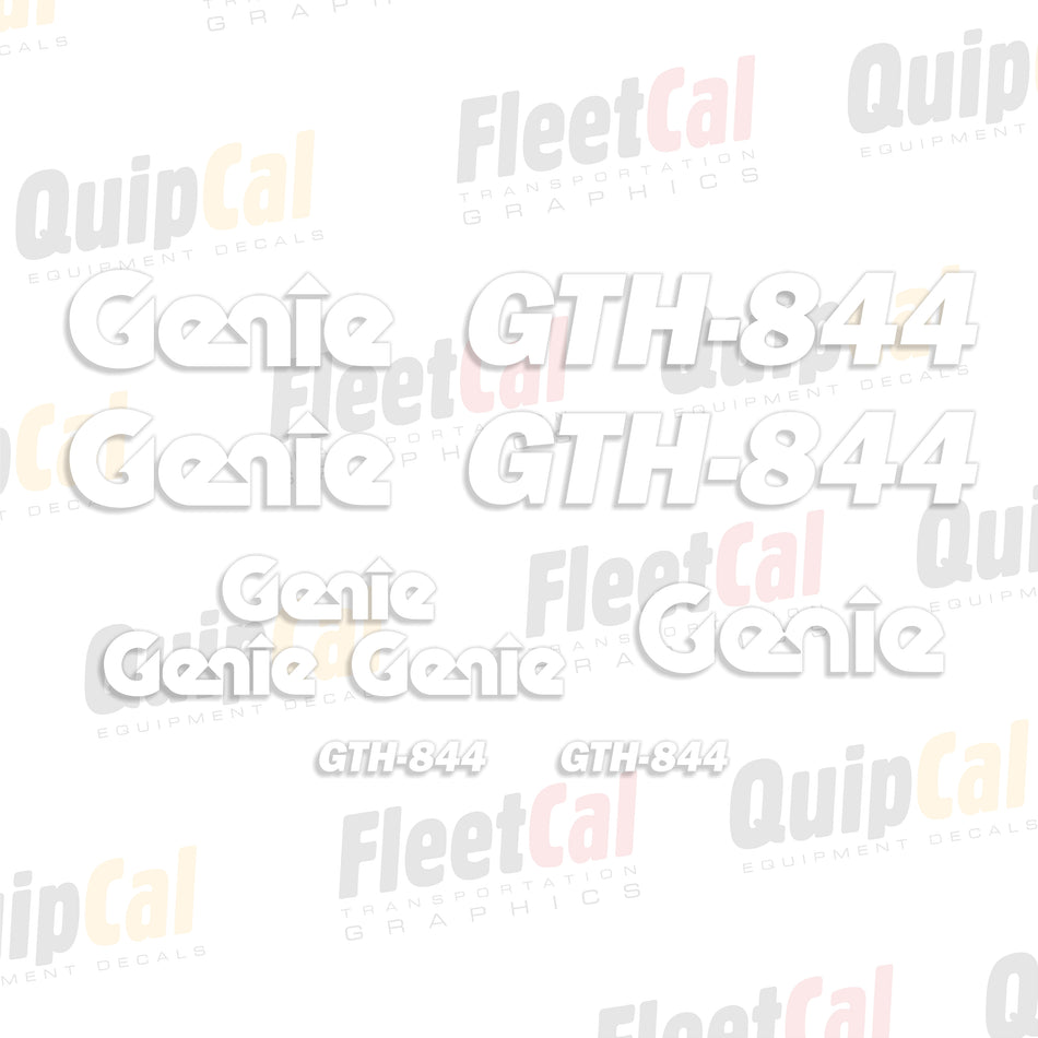 Genie Telehandler Decals