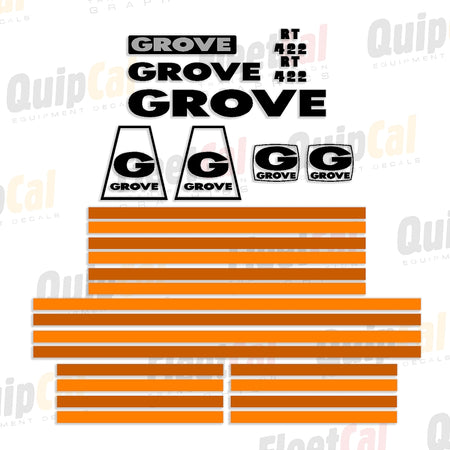 Grove Crane Decals