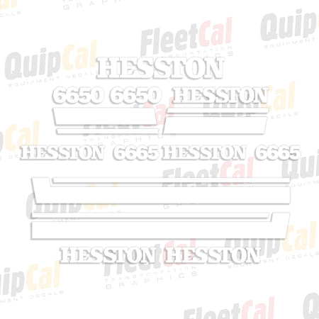 Hesston Swather - Mower Conditioner Decals