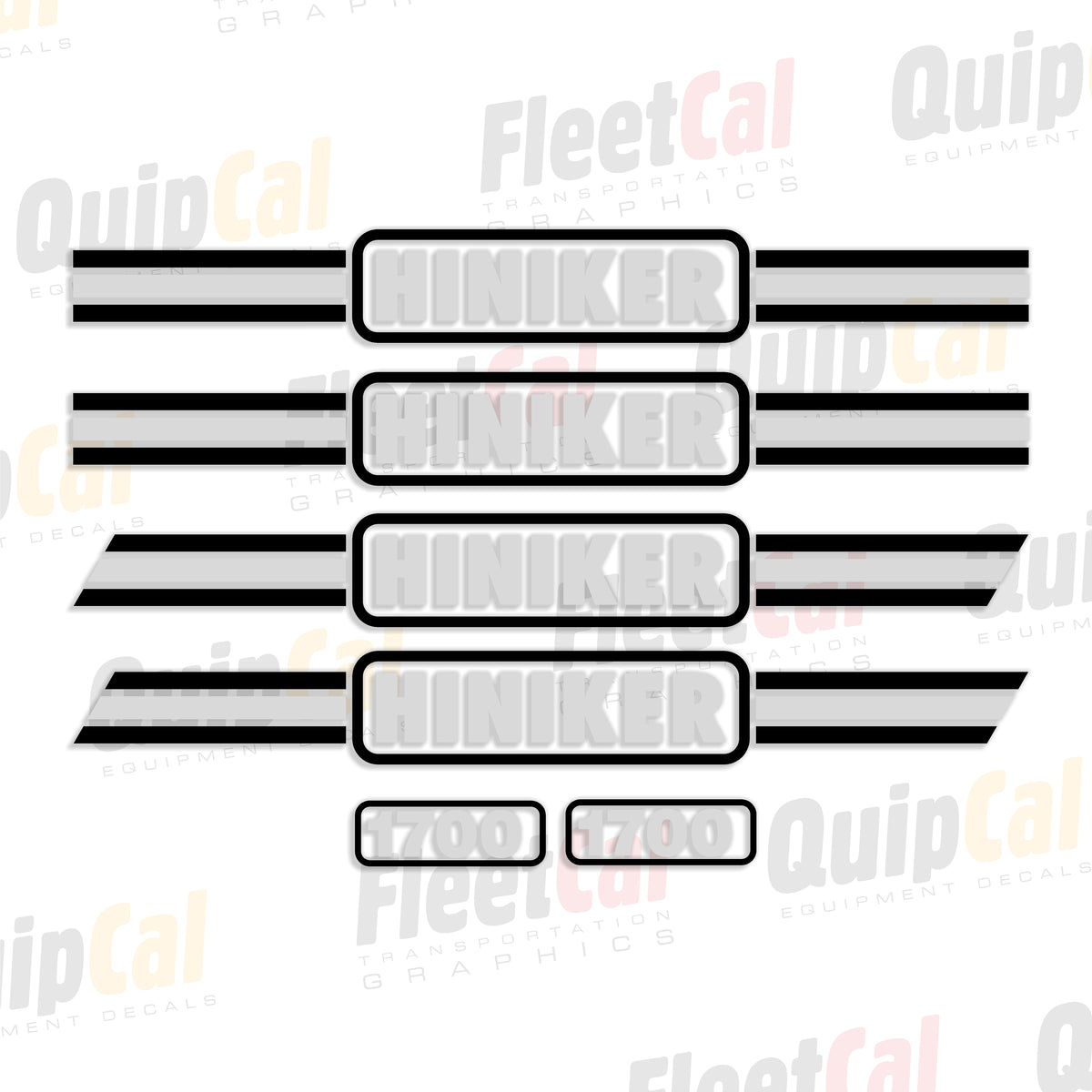 Hiniker Implement Decals