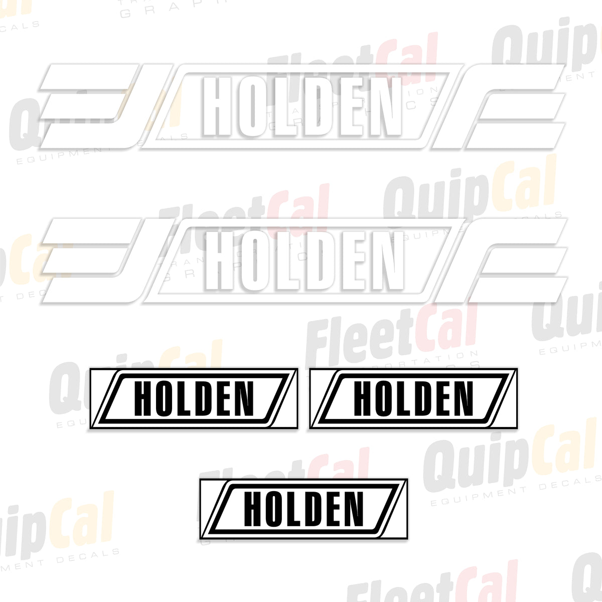 Holden Trailers Decals