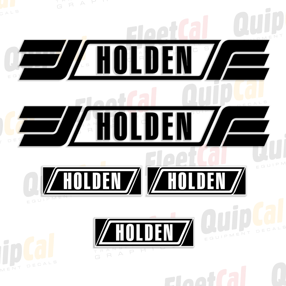 Holden Trailers Decals