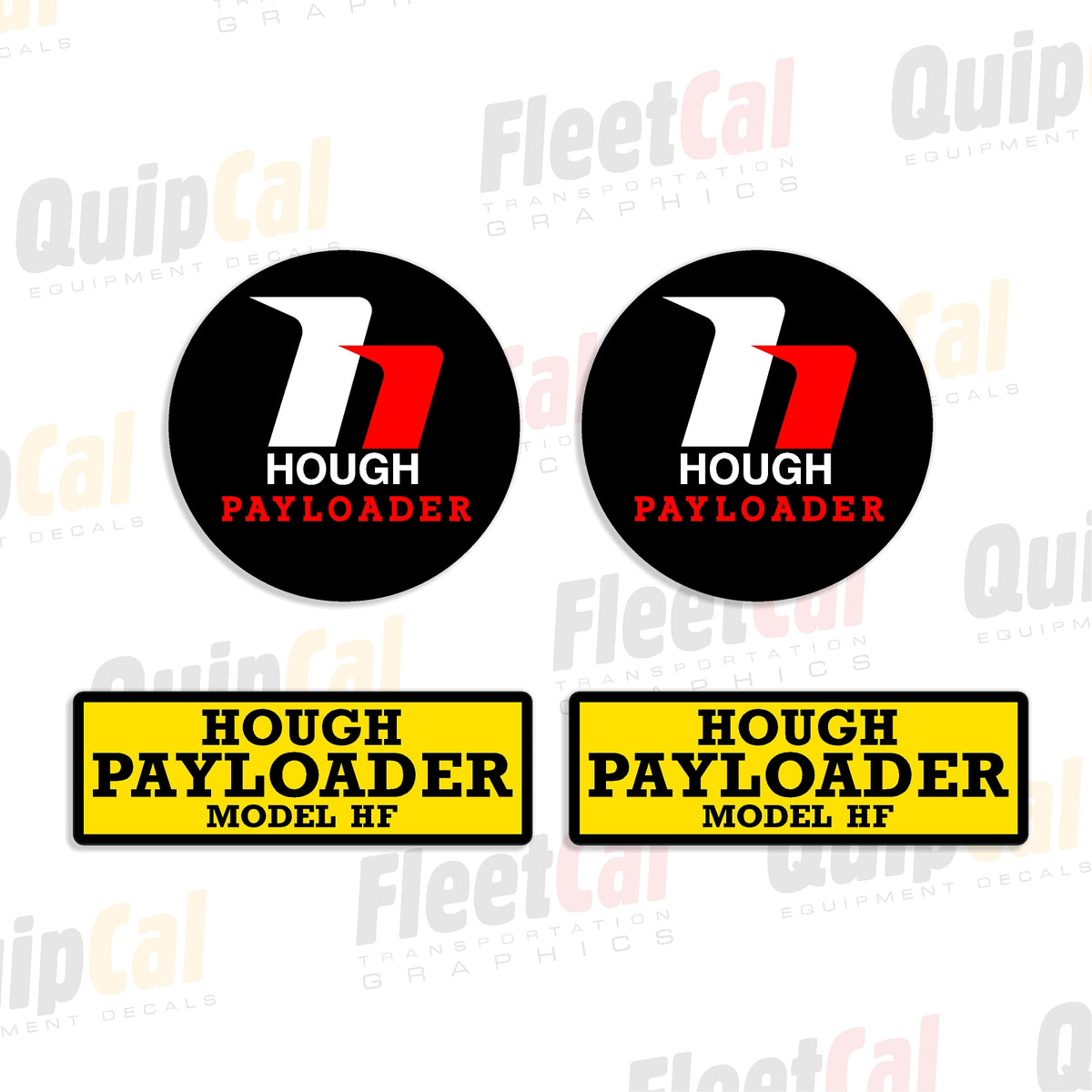 Highloader Stickers Hough HF Payloader Marking Decal Set – Truck and Equipment Decals