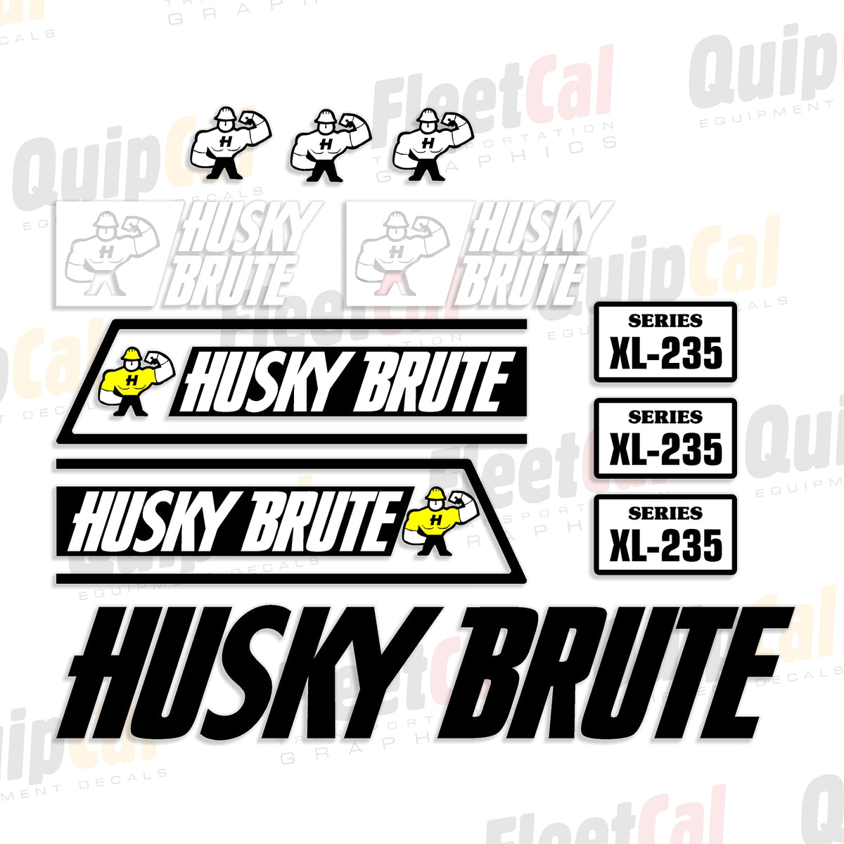 Loader Trailer Decal Set
