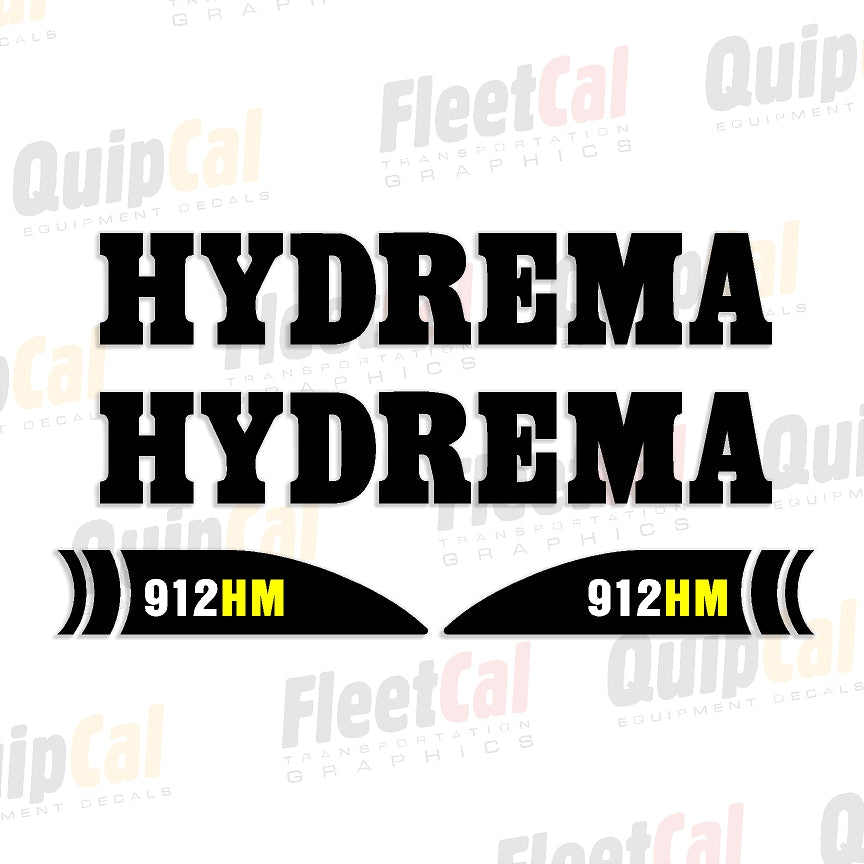 Hydrema Haul Truck Decals