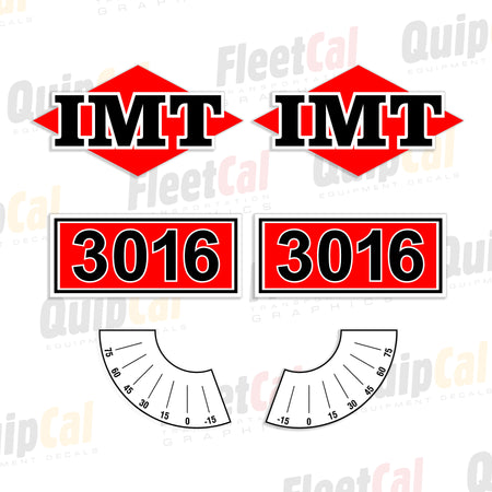 IMT Mechanic's Truck Crane Decals