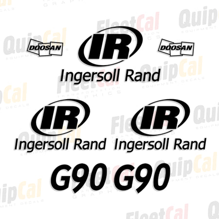 Ingersoll Rand Generator Decals