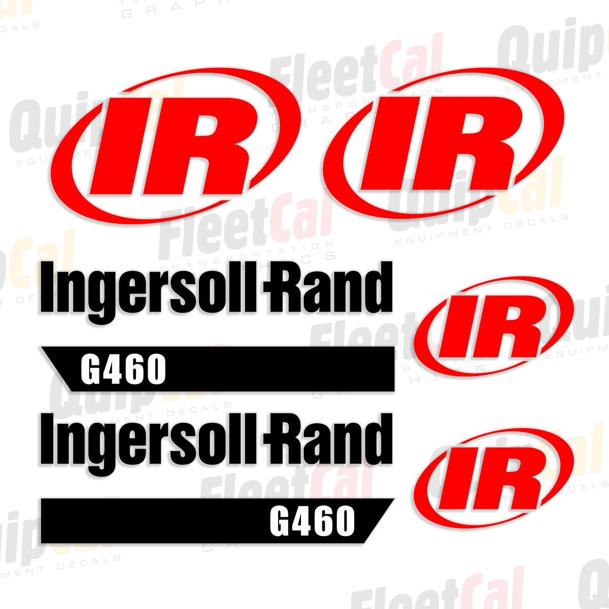 Ingersoll Rand Generator Decals