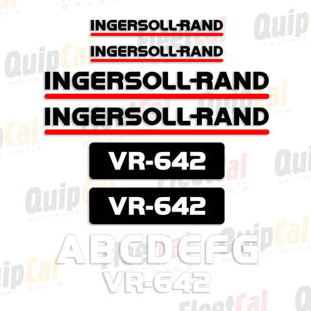 Ingersoll Rand Telehandler Decals