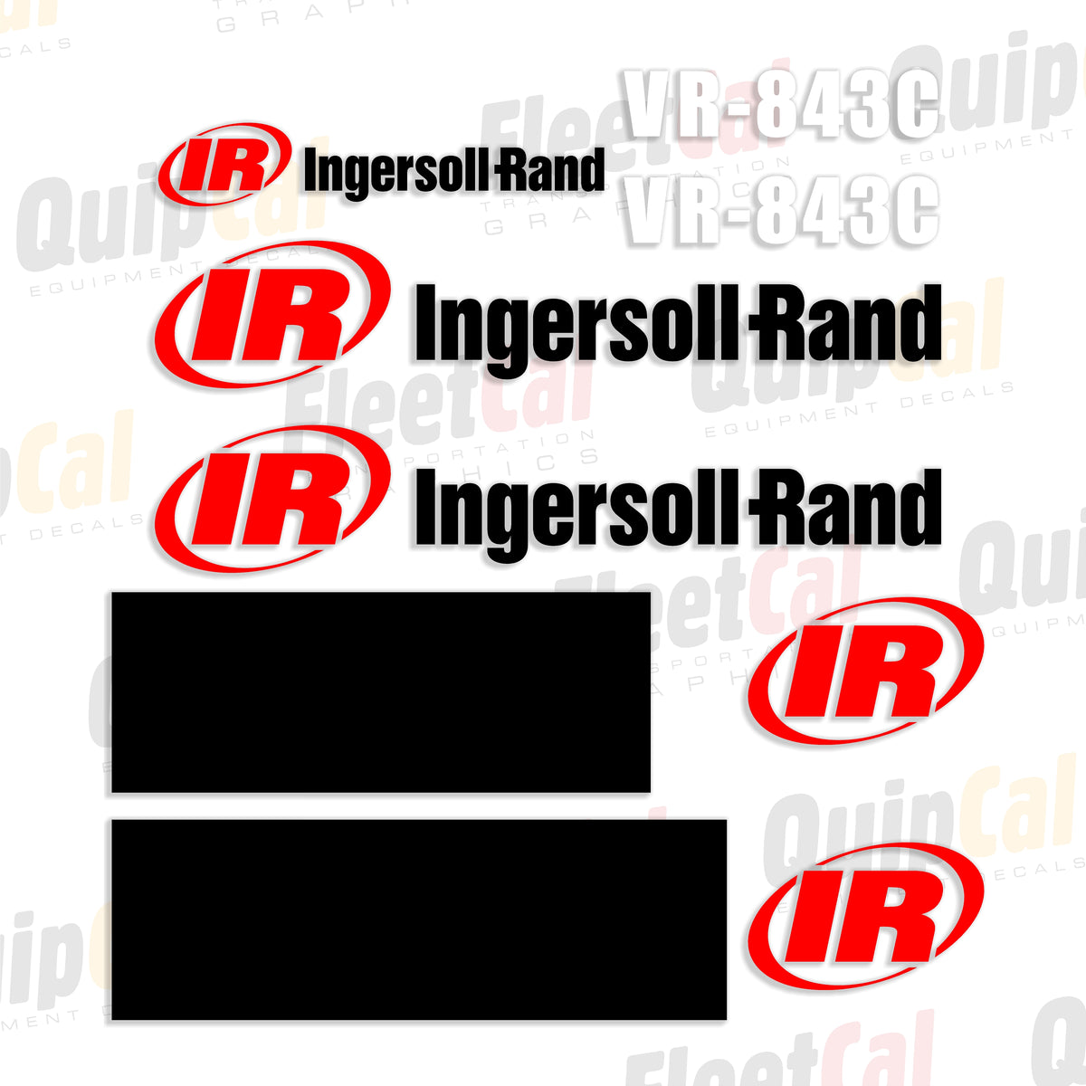 Ingersoll Rand Telehandler Decals