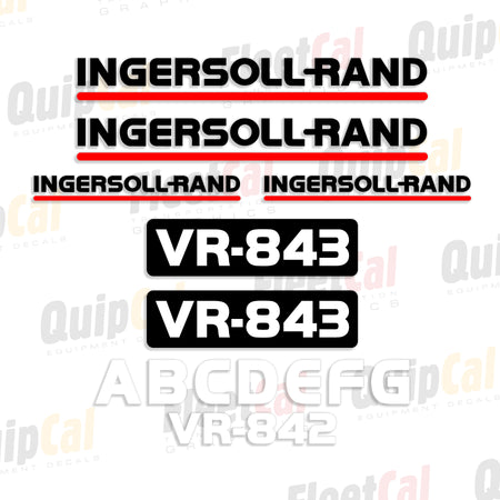 Ingersoll Rand Telehandler Decals