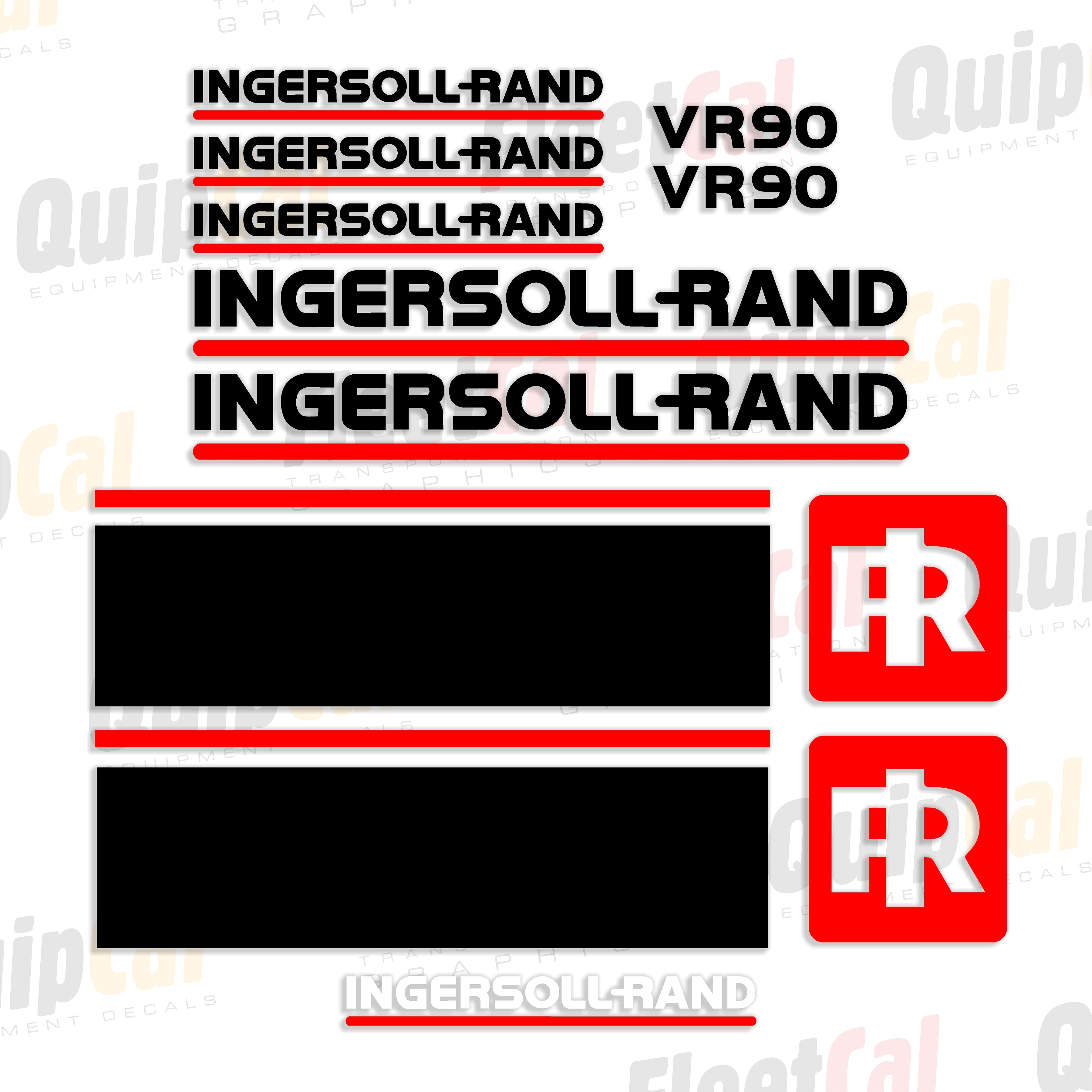 Ingersoll Rand Telehandler Decals