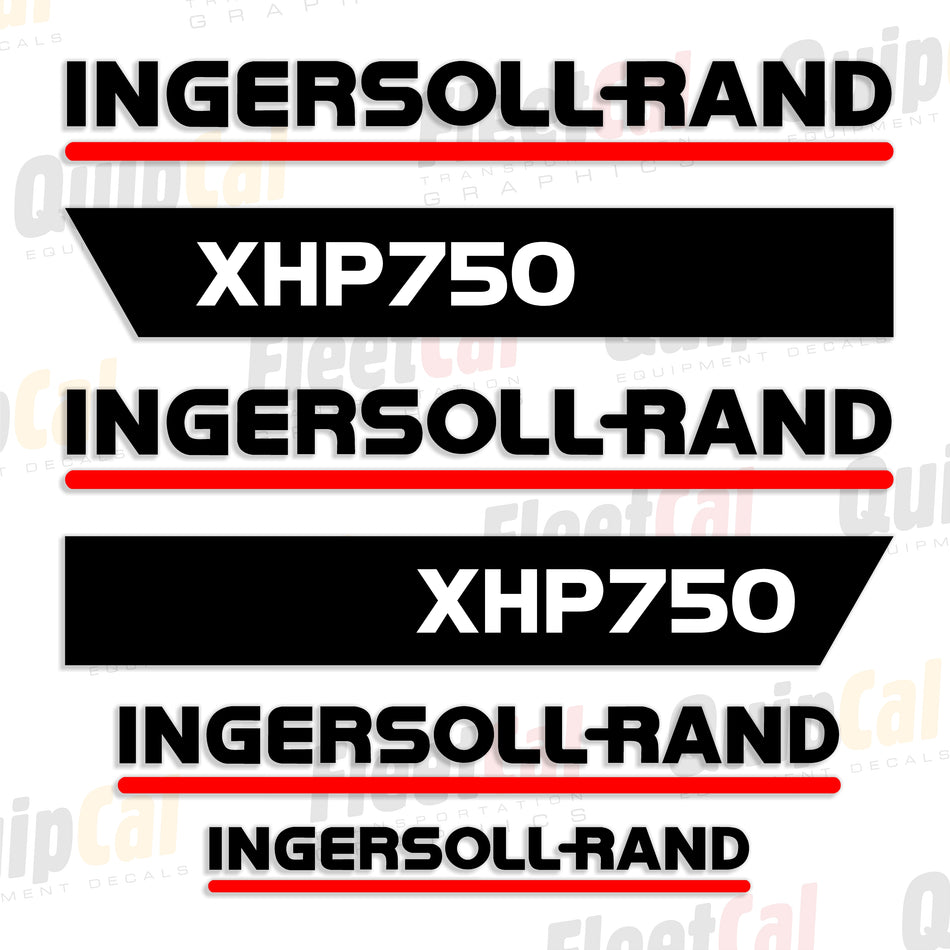 Ingersoll Rand Air Compressor Decals