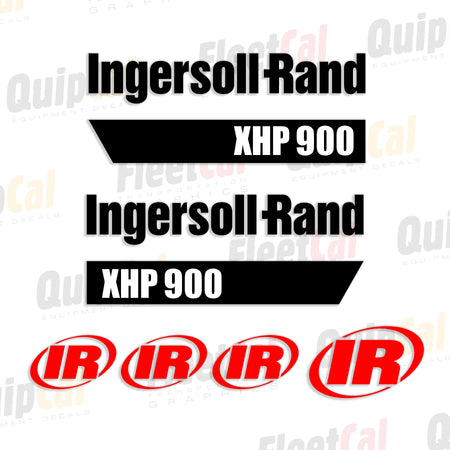 Ingersoll Rand Air Compressor Decals