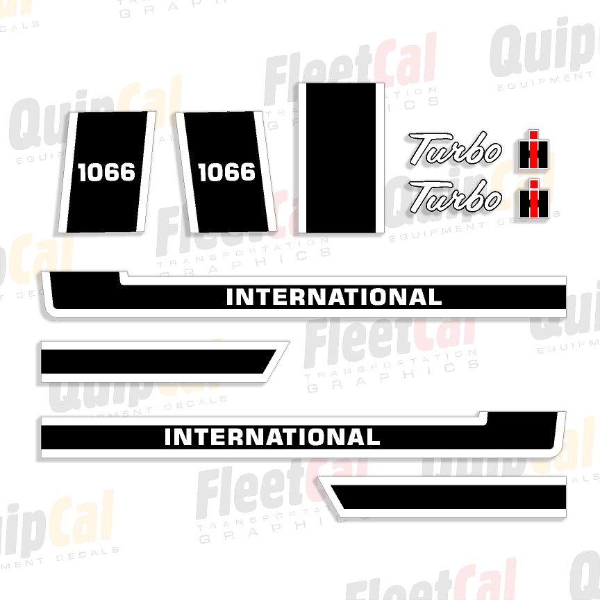 International Tractor Decals
