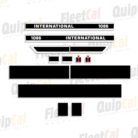 International Tractor Decals