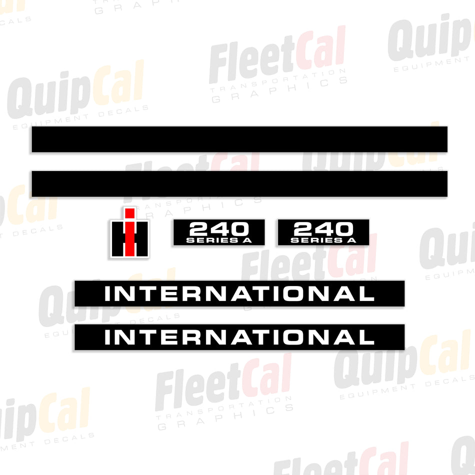 International Industrial Tractor Decals