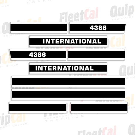 International Tractor Decals