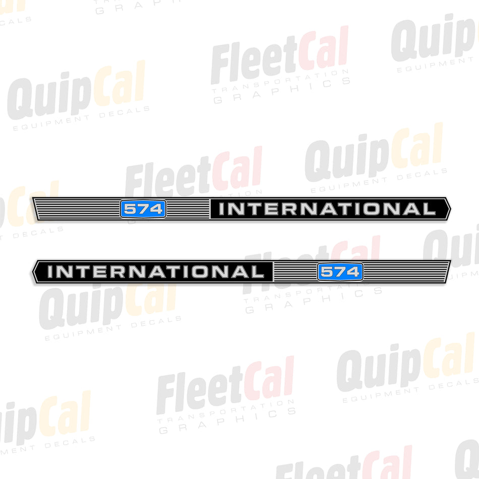 International Tractor Decals