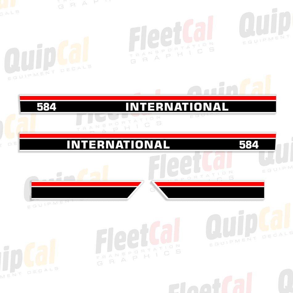 International Tractor Decals