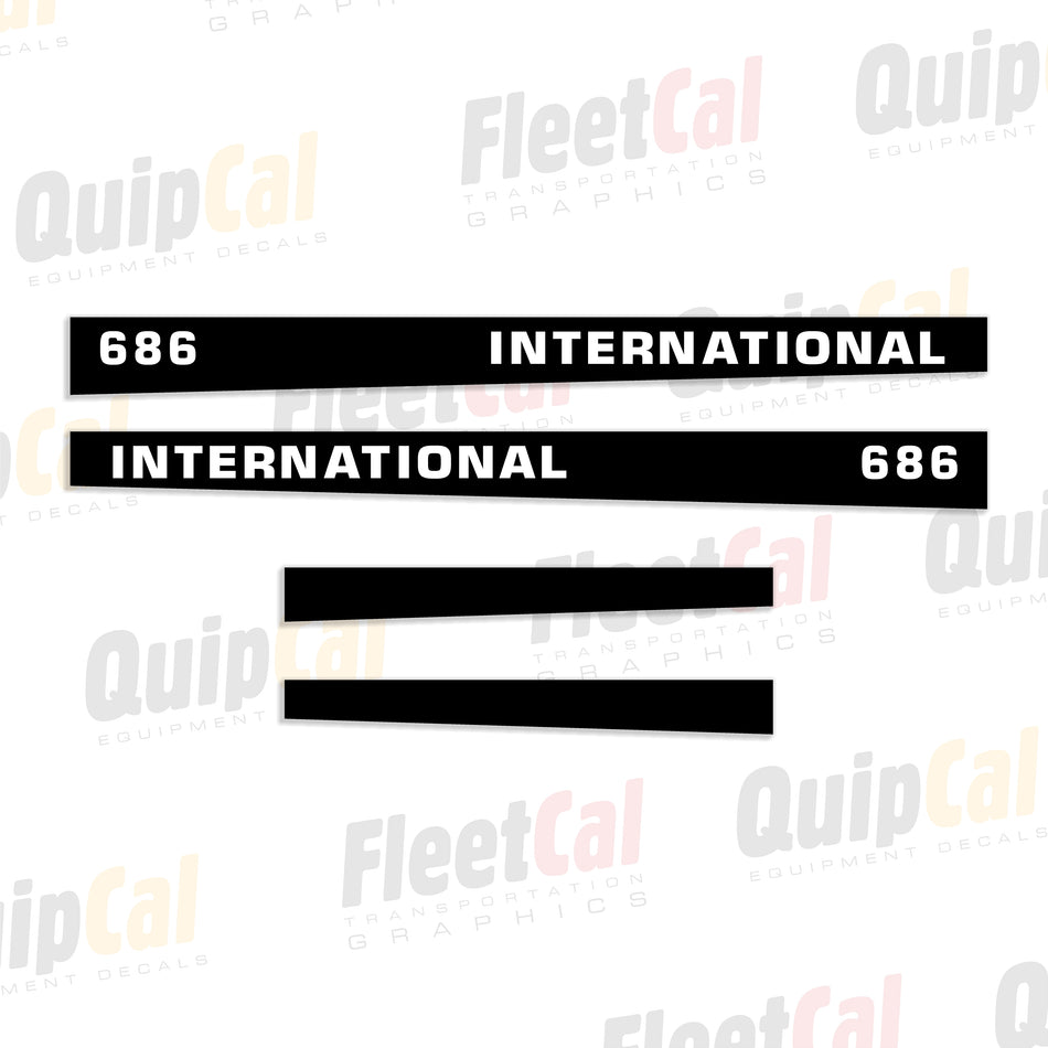 International Tractor Decals