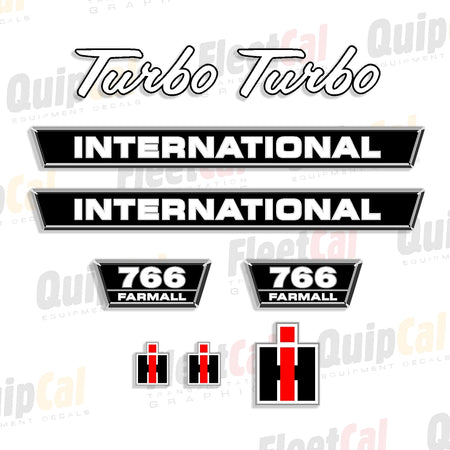 International Tractor Decals