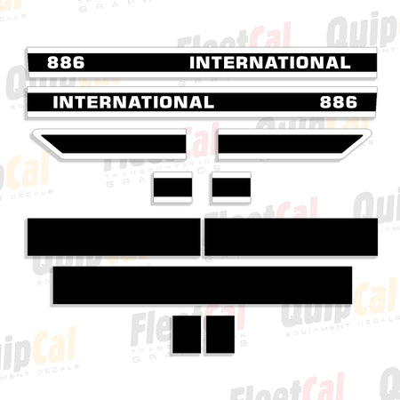 International Tractor Decals