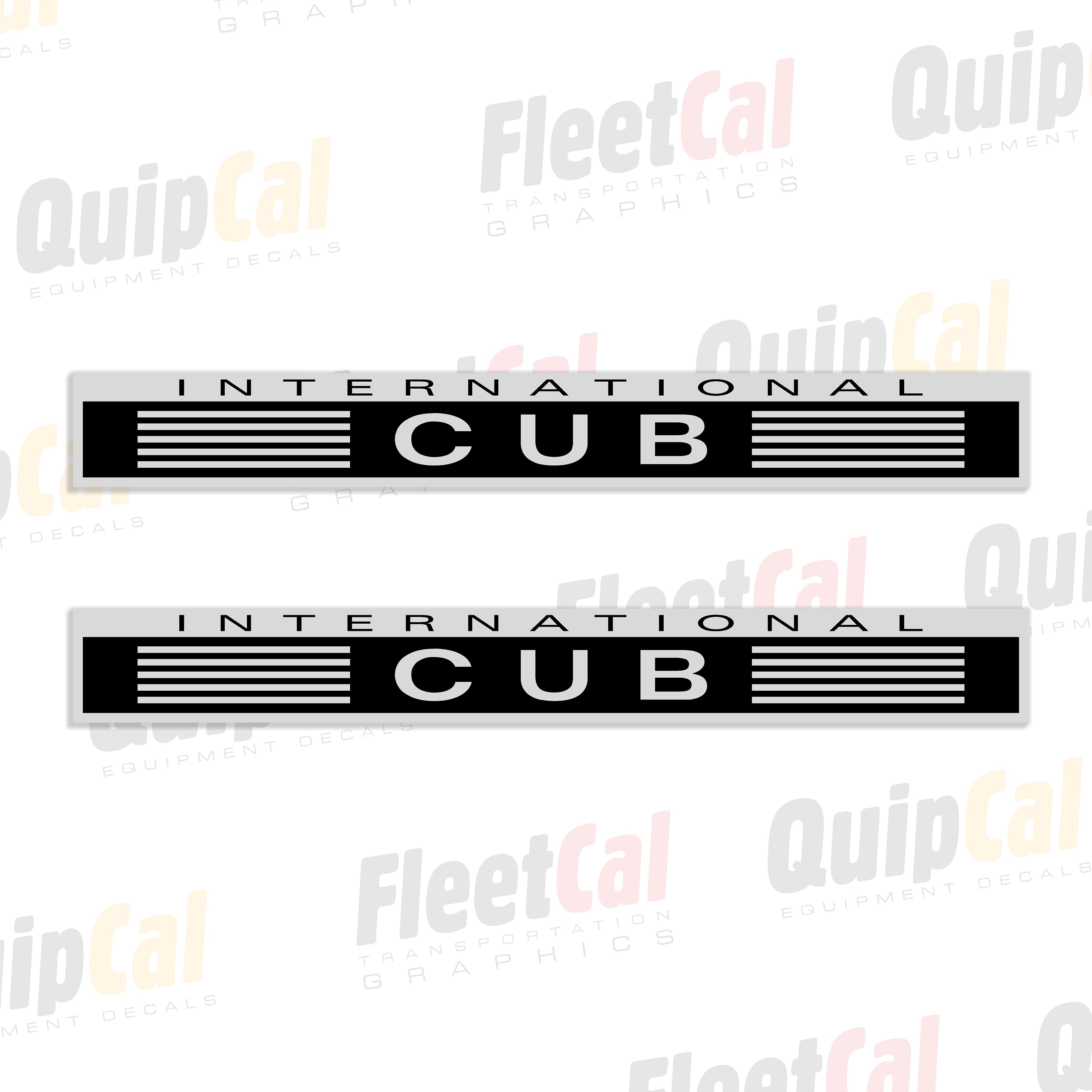 International Cub Decals