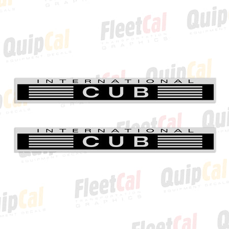 International Cub Decals