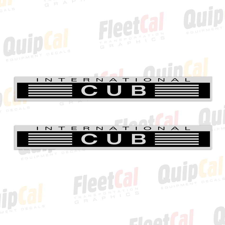 International Cub Decals