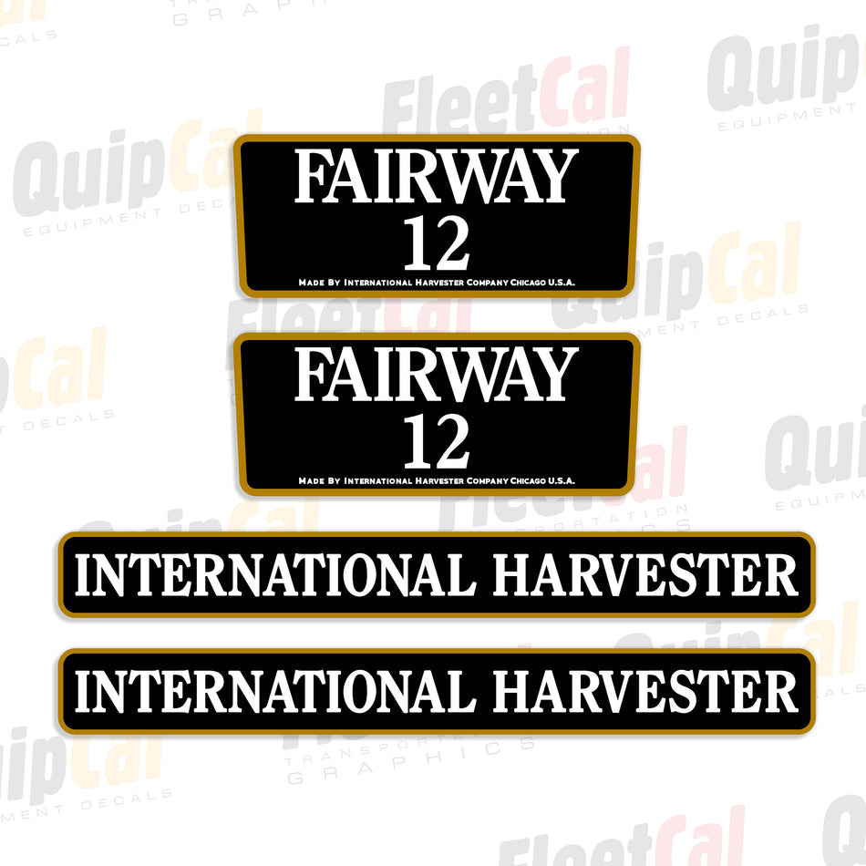 International Tractor Decals